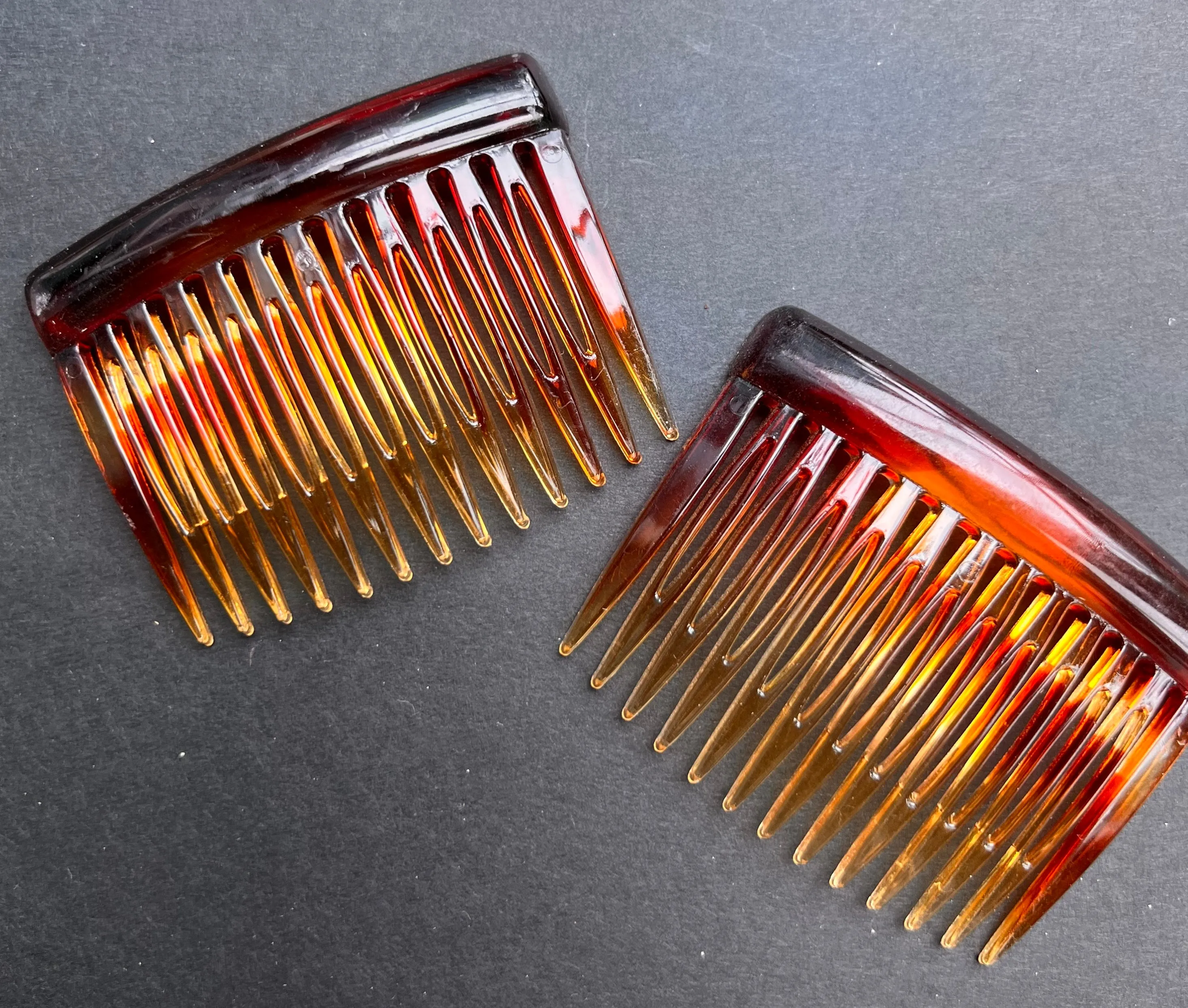 12 Vintage (Well, 1990s)  Hair Combs