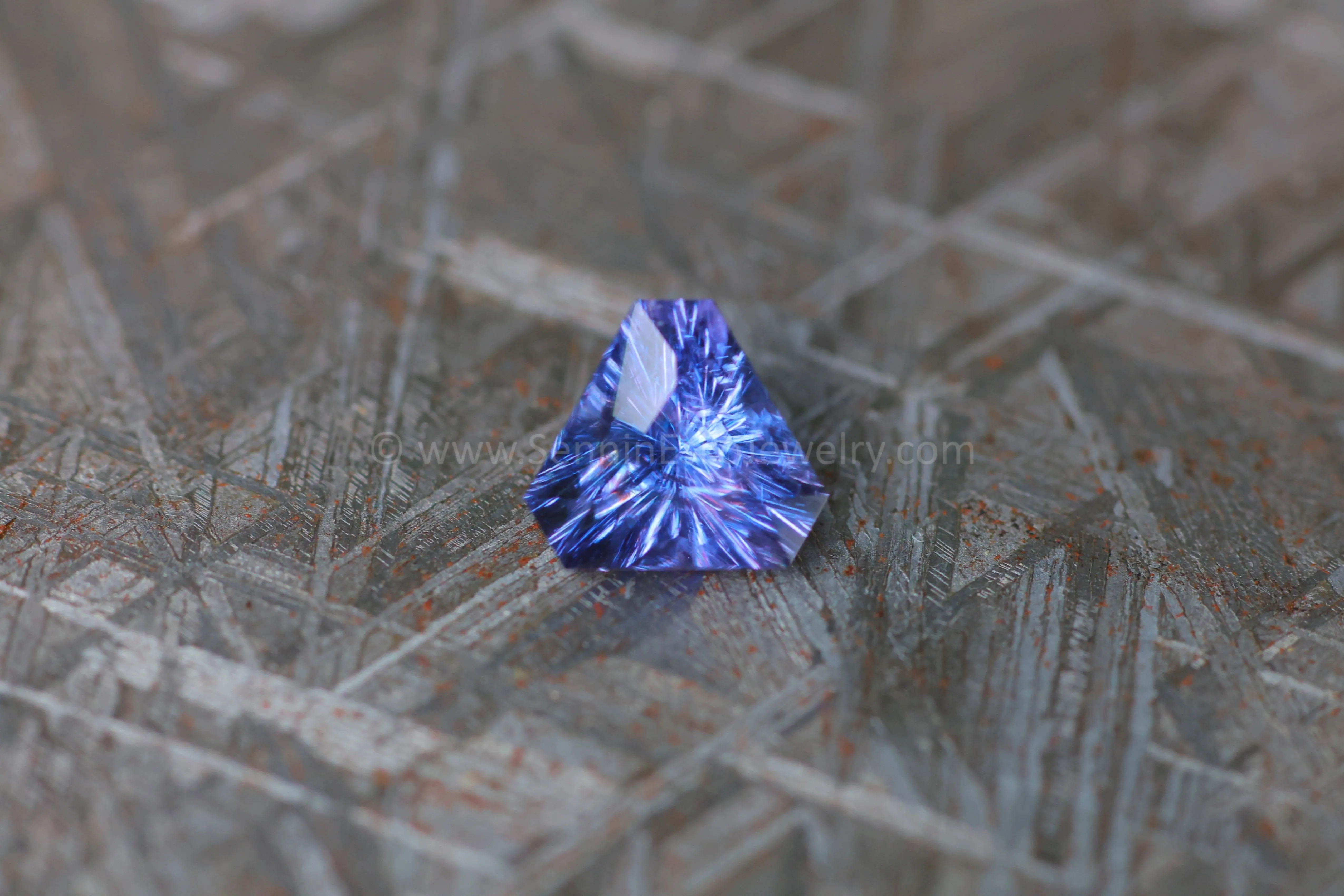 1.43 Carat Color Changing Purple Umba Sapphire Triangle - 7.5x6.5mm