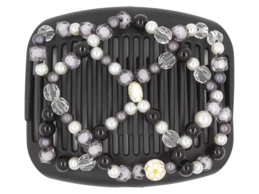 African Butterfly Hair Comb - Ndalena Black 115