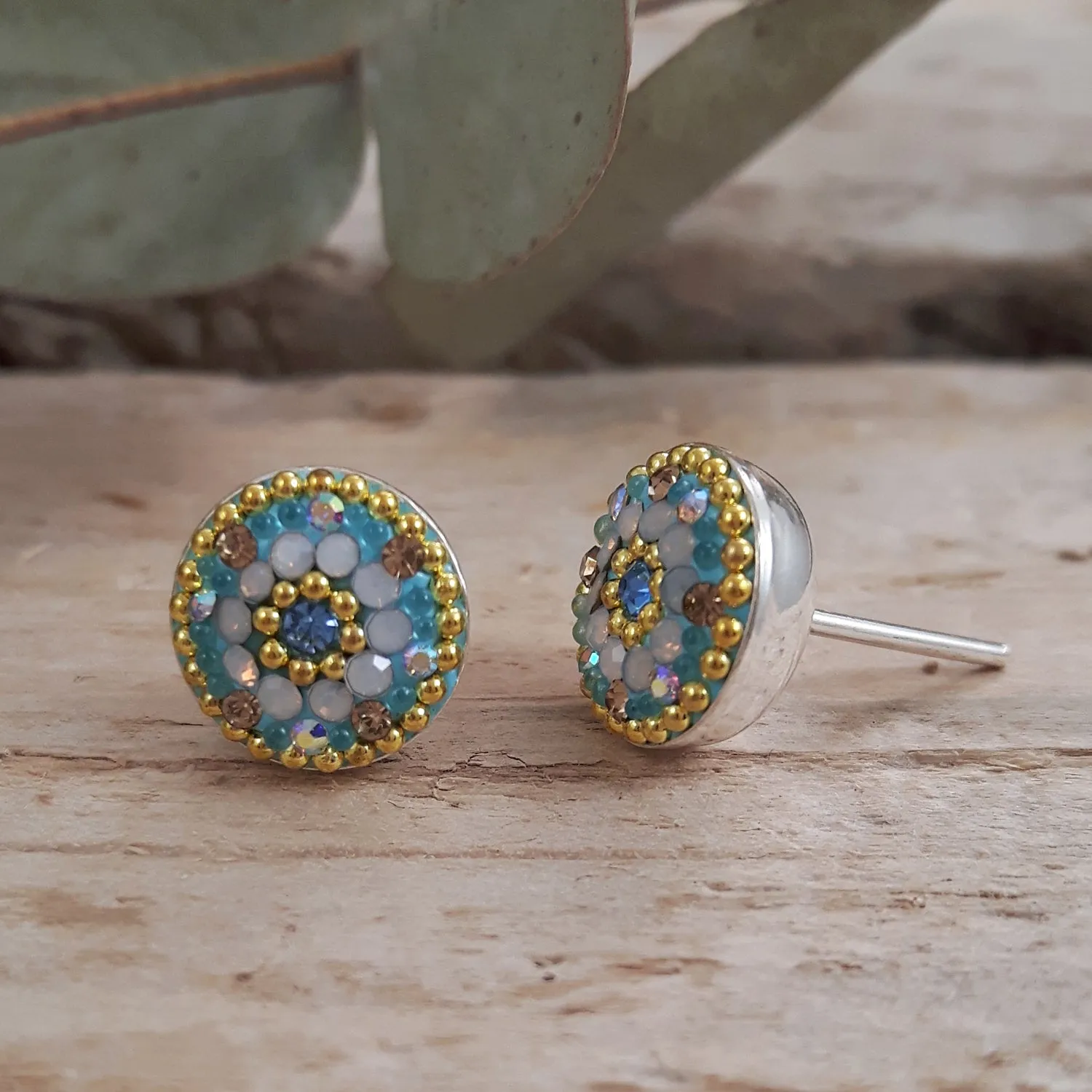 Allegra Daisy Dream TQ Stud Earring