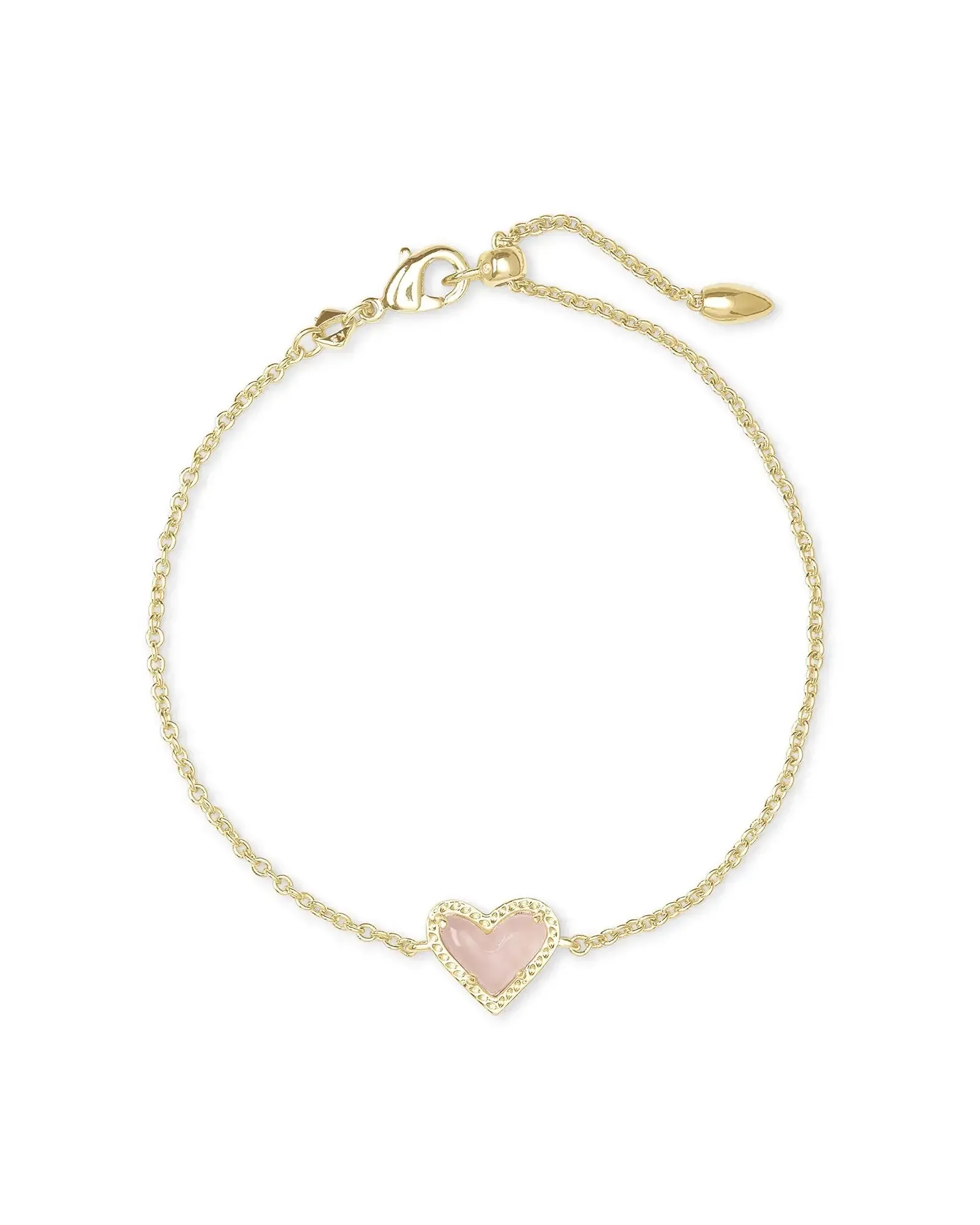 Ari Heart Delicate Chain Bracelet