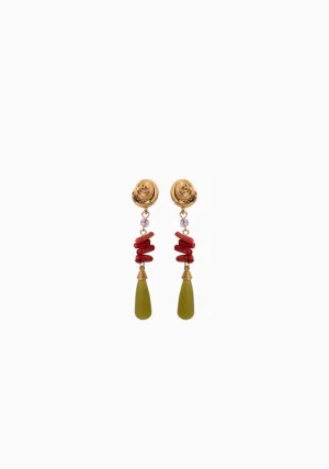 Caracola Earrings_Gold