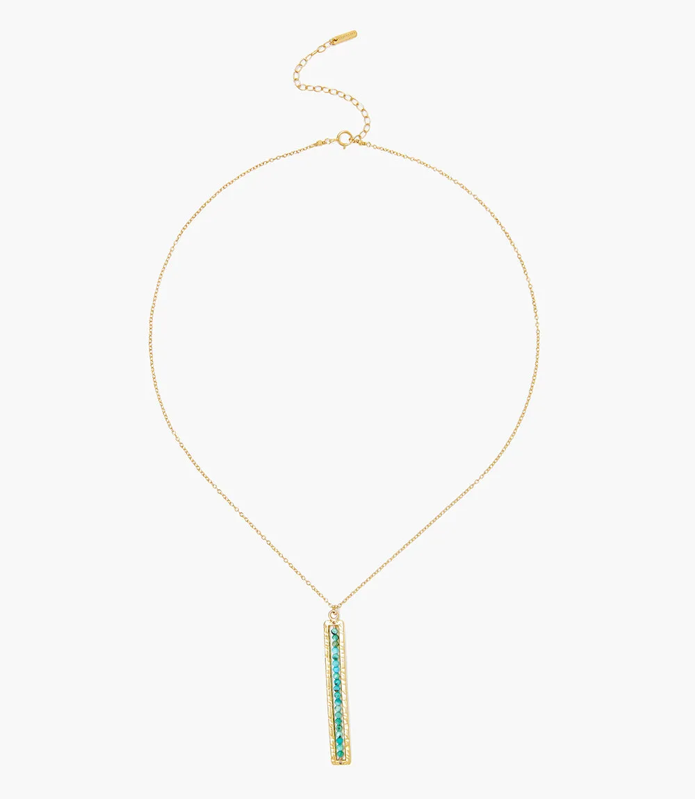 Chan Luu Turquoise Bead Necklace