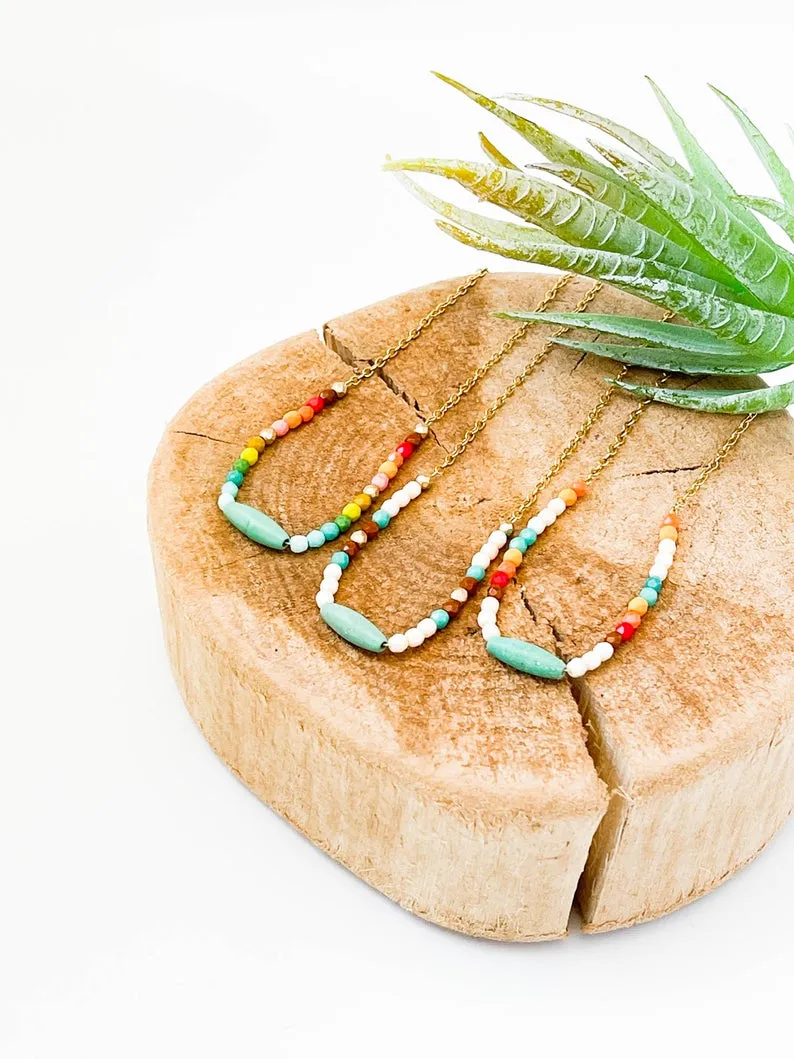 Dainty Turquoise Southwest necklace