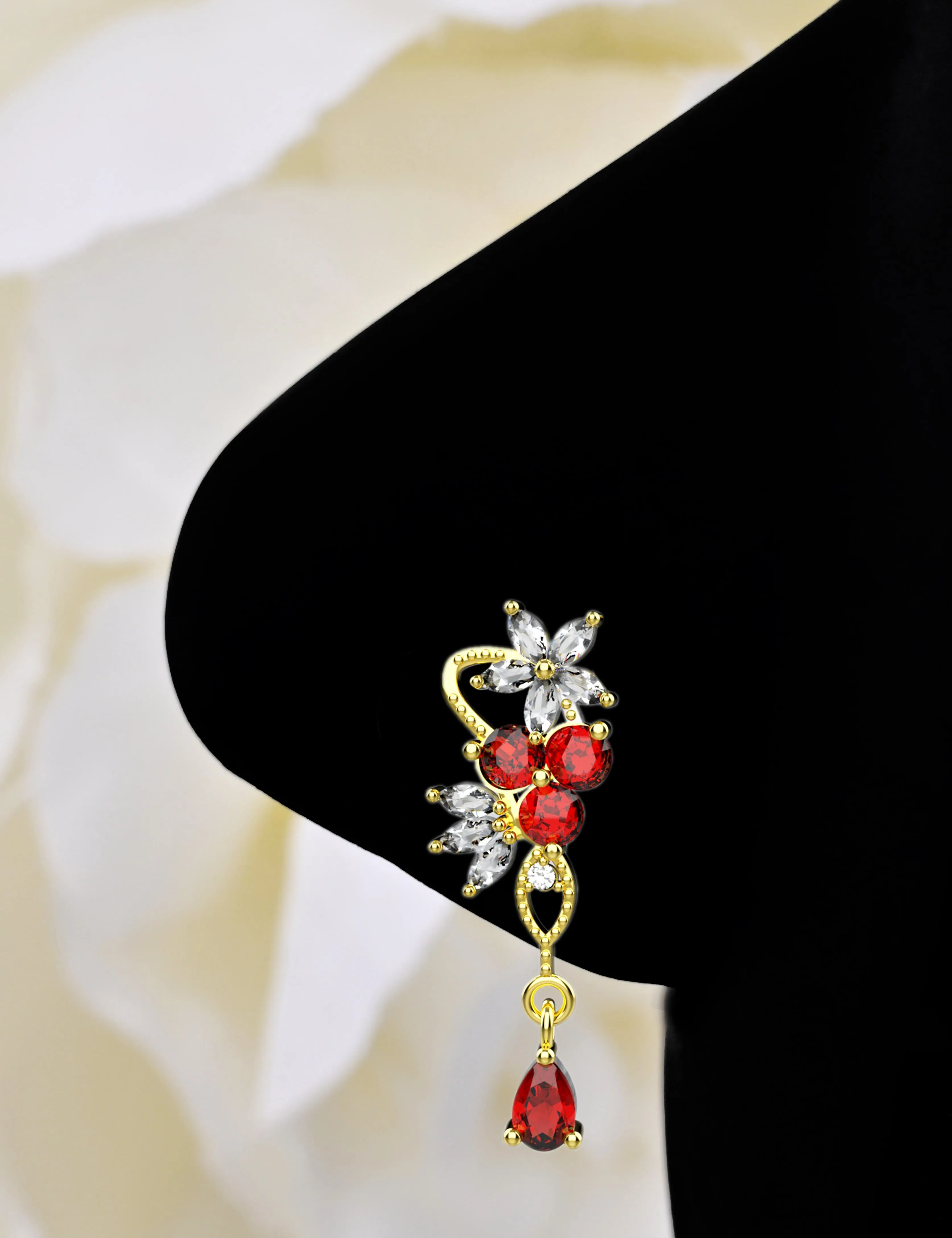 Dangle Nose Ring Jewelry – Stylish & Unique Piercing for Women