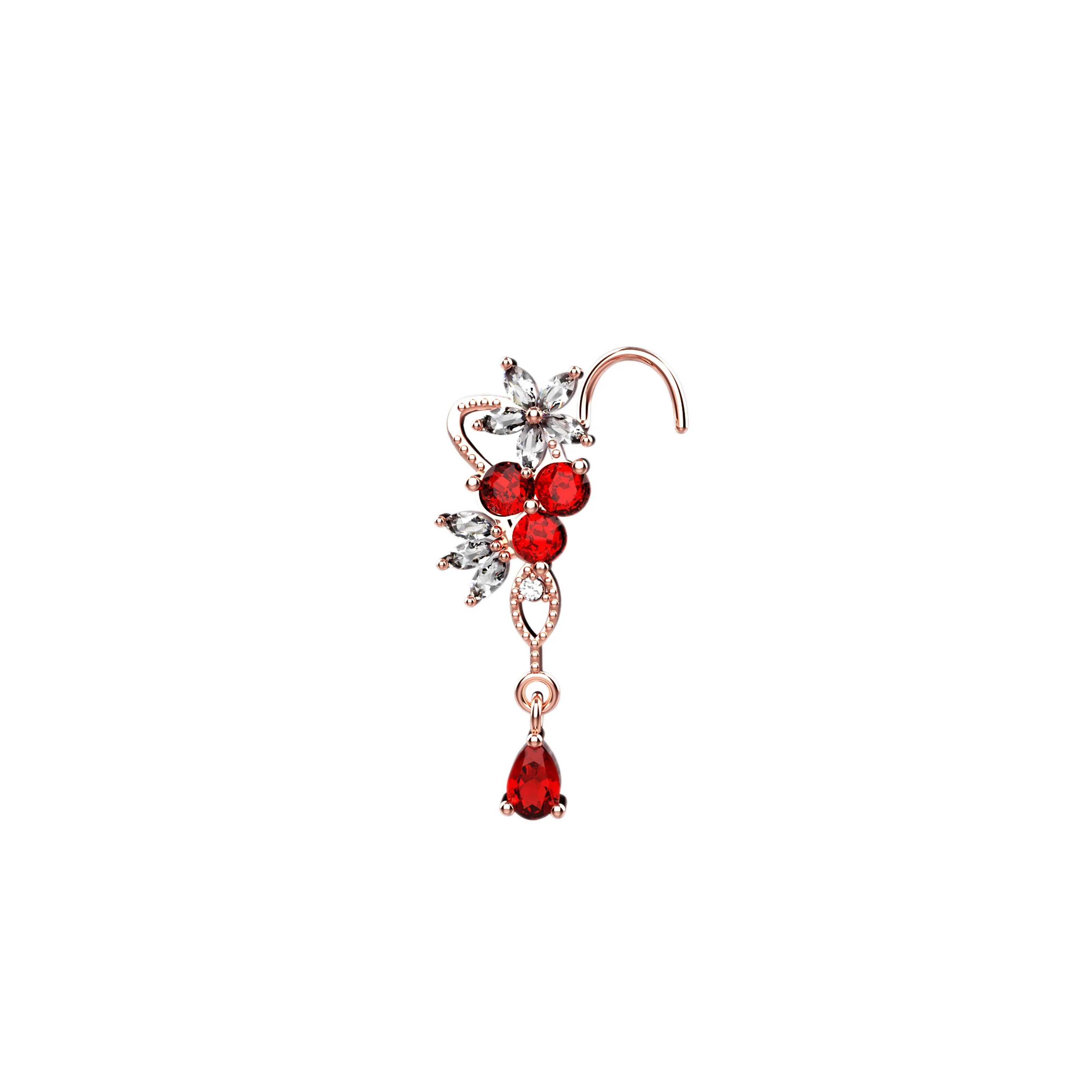 Dangle Nose Ring Jewelry – Stylish & Unique Piercing for Women