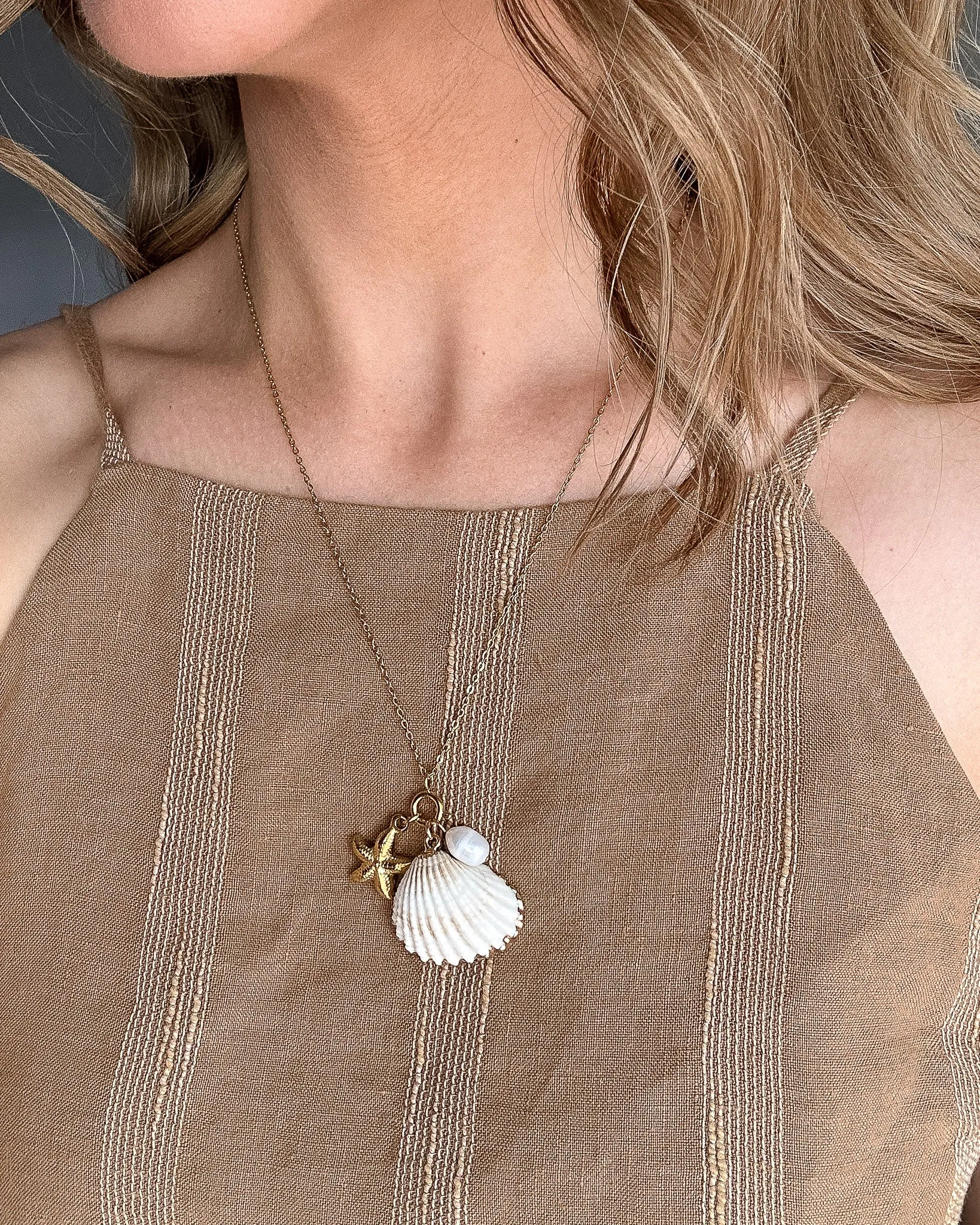 Don't Be Shellfish Necklace