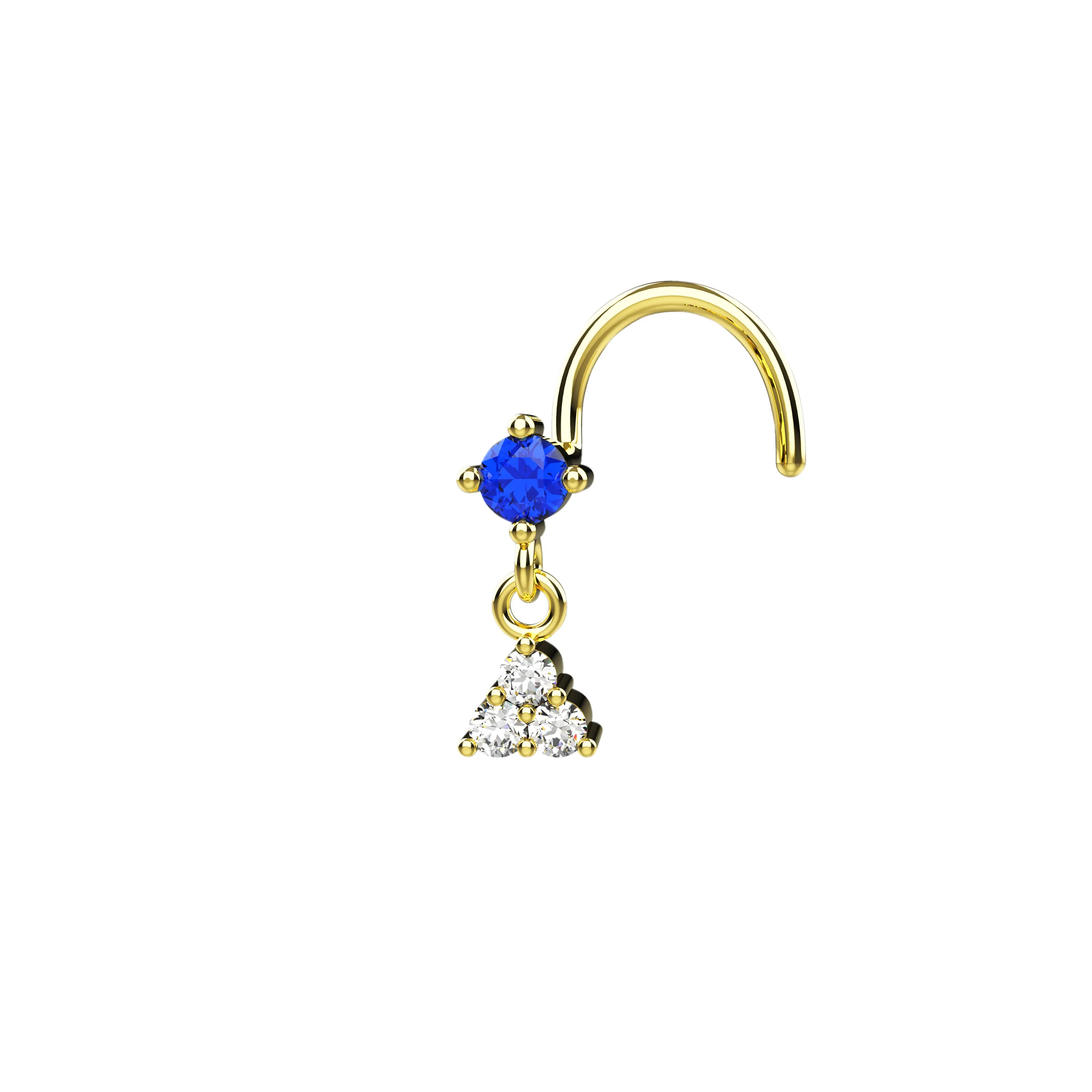 Elegant Nose Stud – Dainty Piercing Jewelry for Everyday Wear