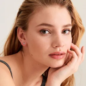 Gold Tidal Abalone Stud Earrings