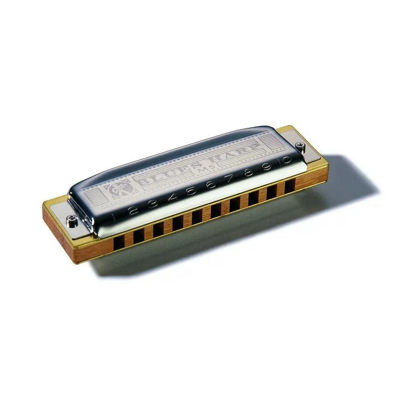 Hohner MS Series Blues Harp Harmonica Key F