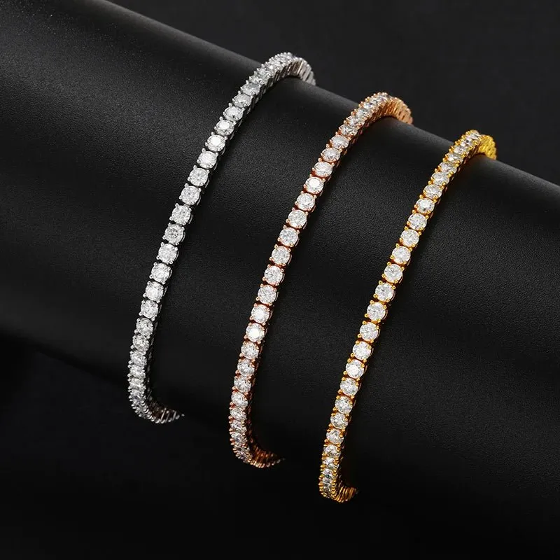 Moissanite Tennis Bracelet - 2mm