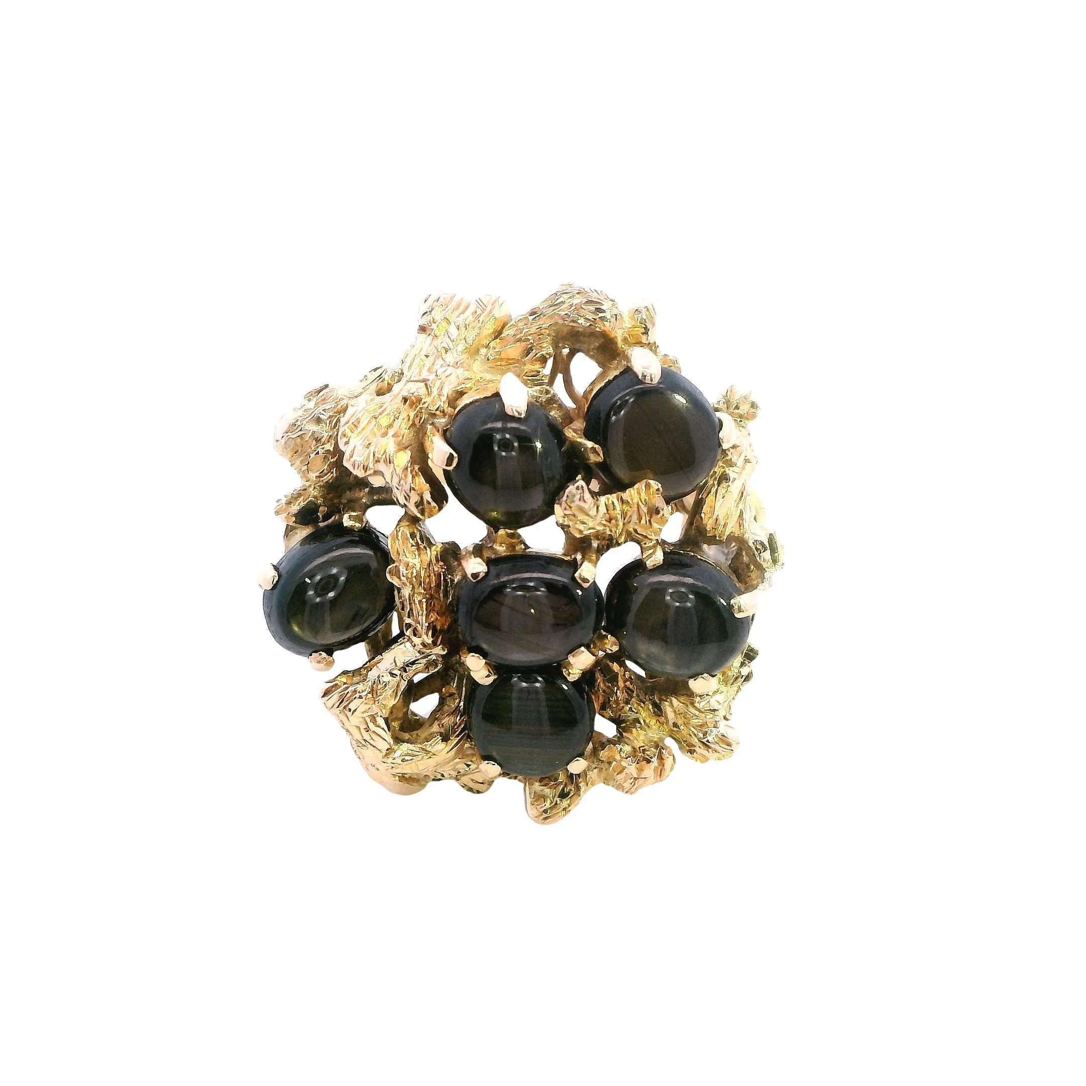Mystical 9ct Yellow Gold Star Sapphire Ring