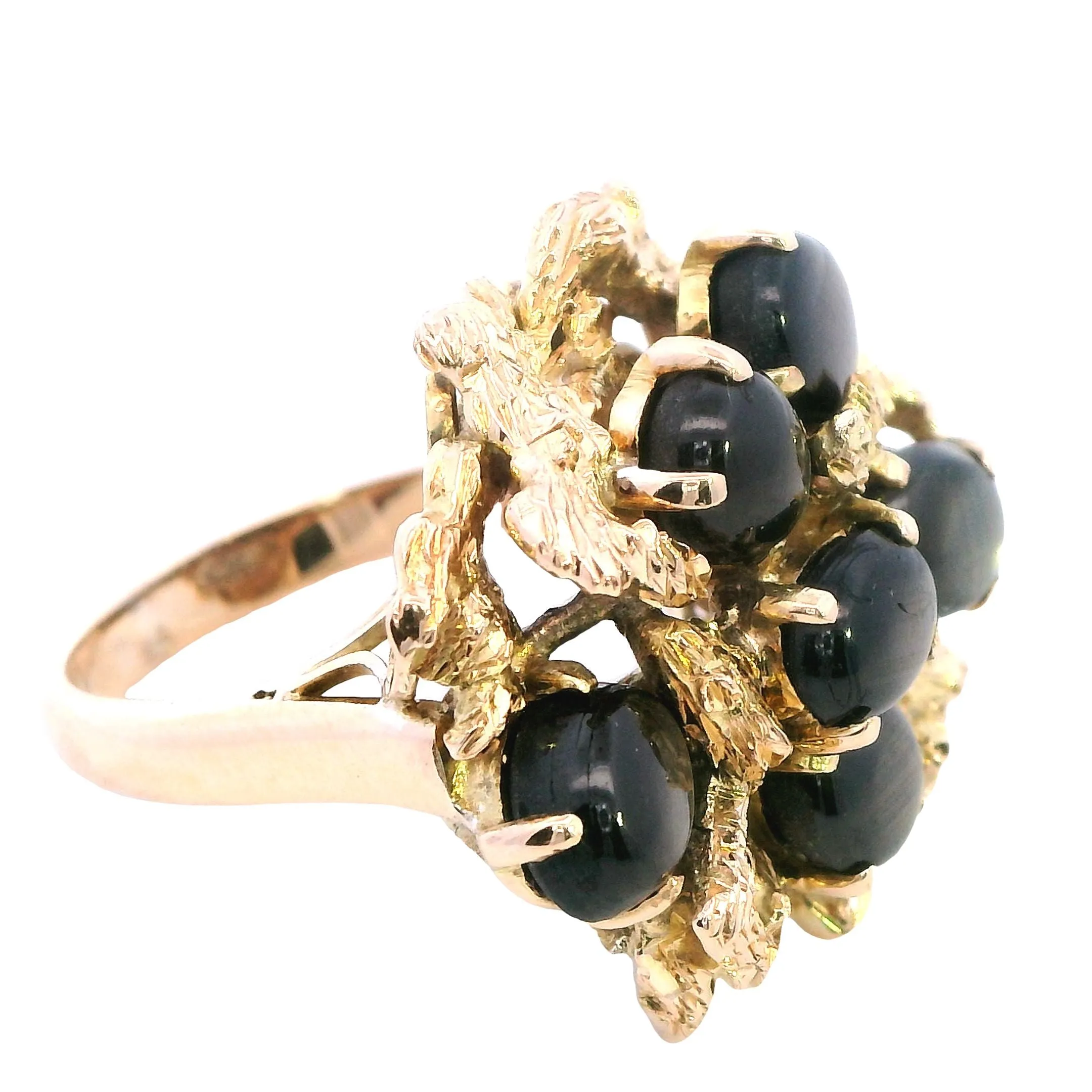 Mystical 9ct Yellow Gold Star Sapphire Ring