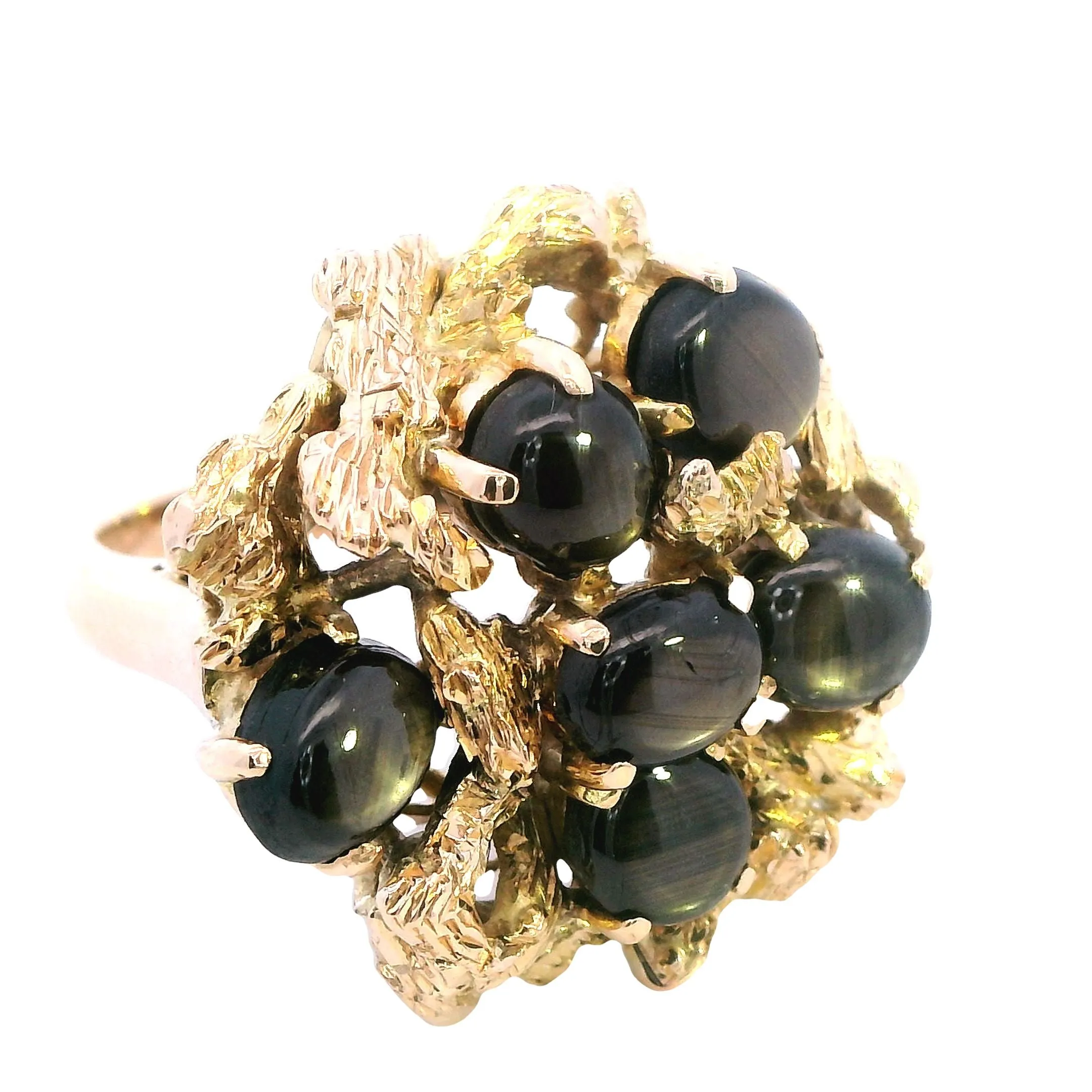 Mystical 9ct Yellow Gold Star Sapphire Ring