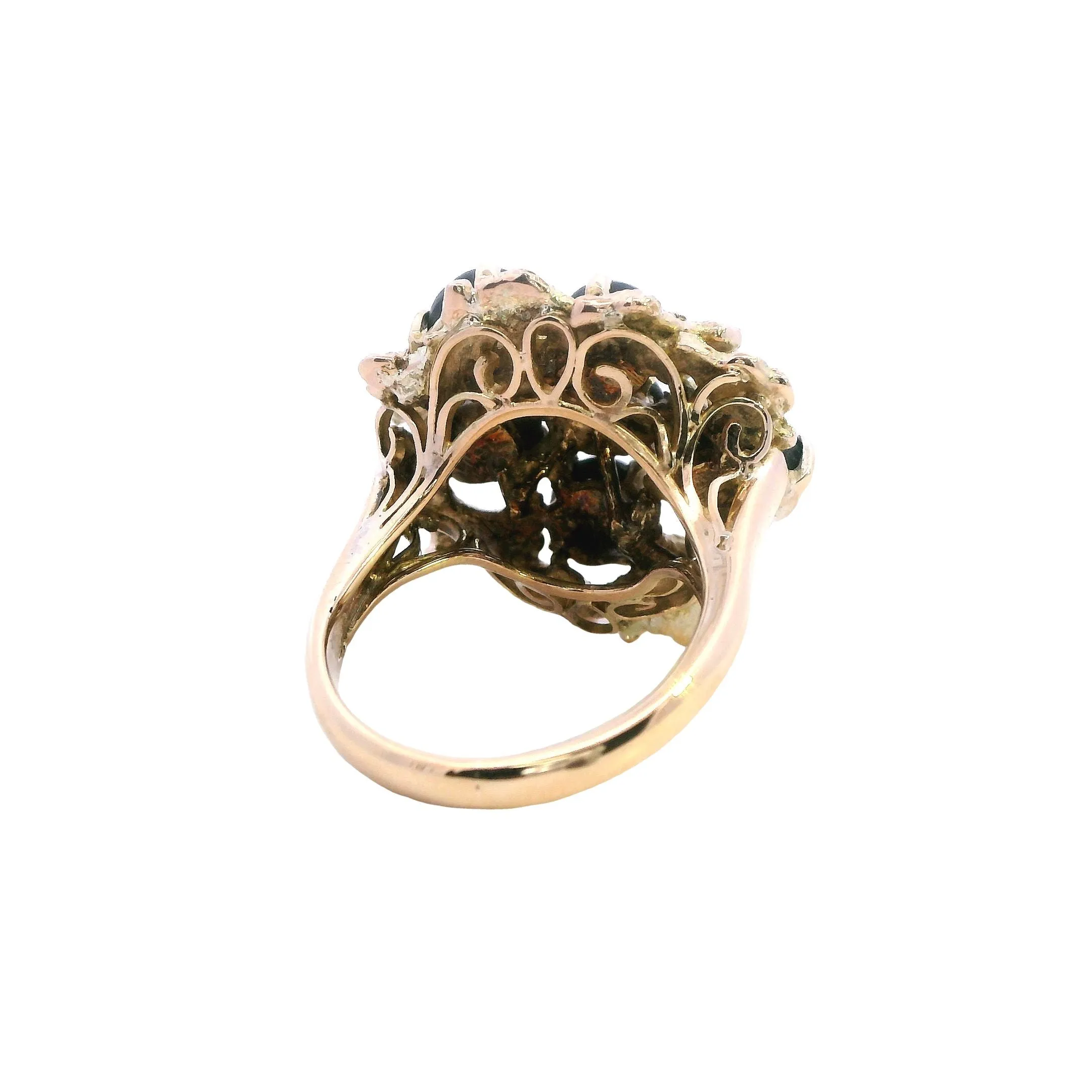 Mystical 9ct Yellow Gold Star Sapphire Ring
