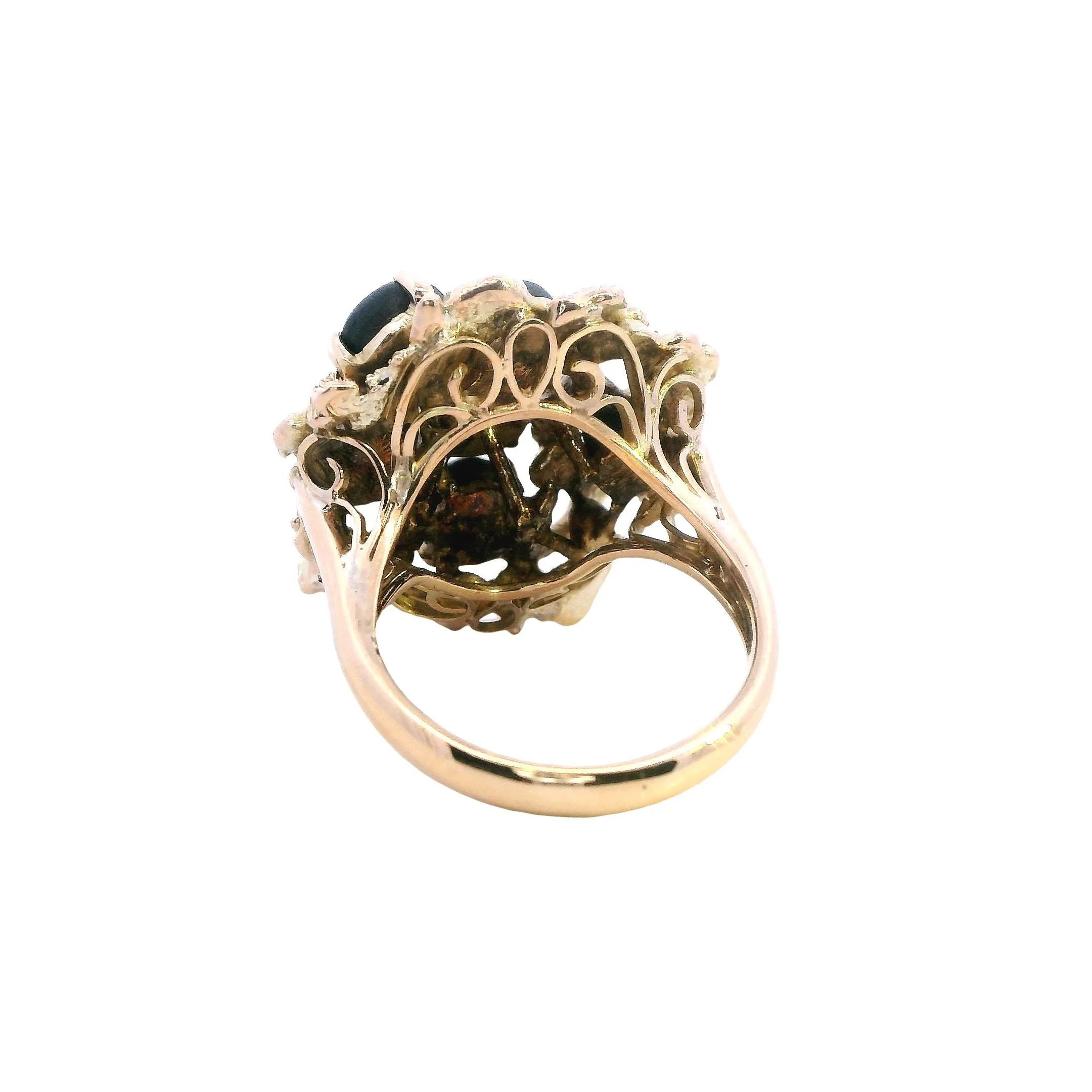 Mystical 9ct Yellow Gold Star Sapphire Ring