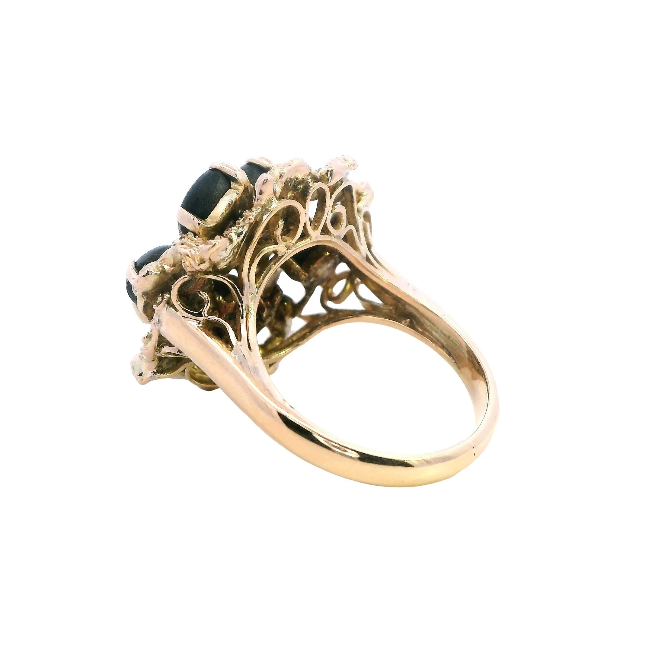 Mystical 9ct Yellow Gold Star Sapphire Ring