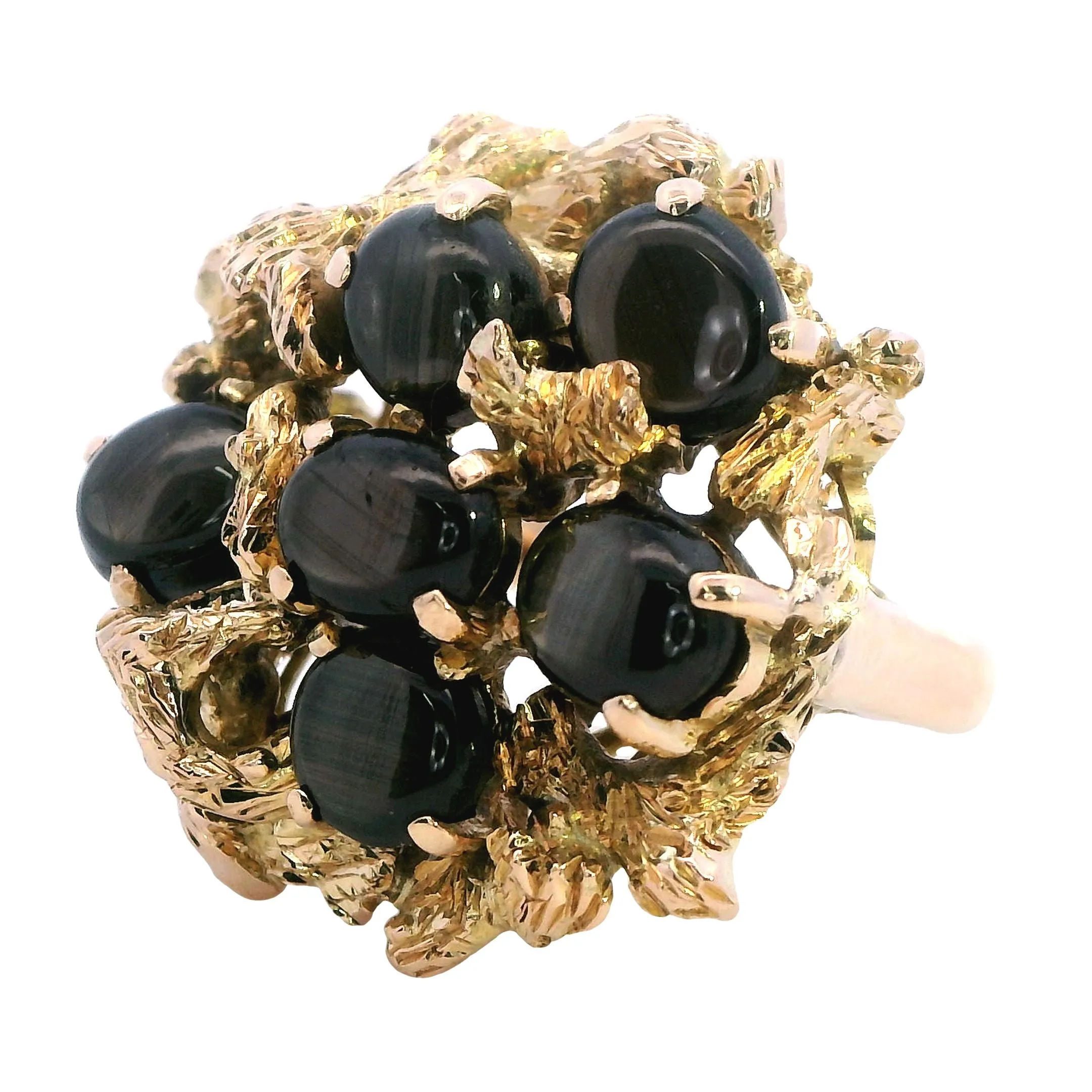 Mystical 9ct Yellow Gold Star Sapphire Ring