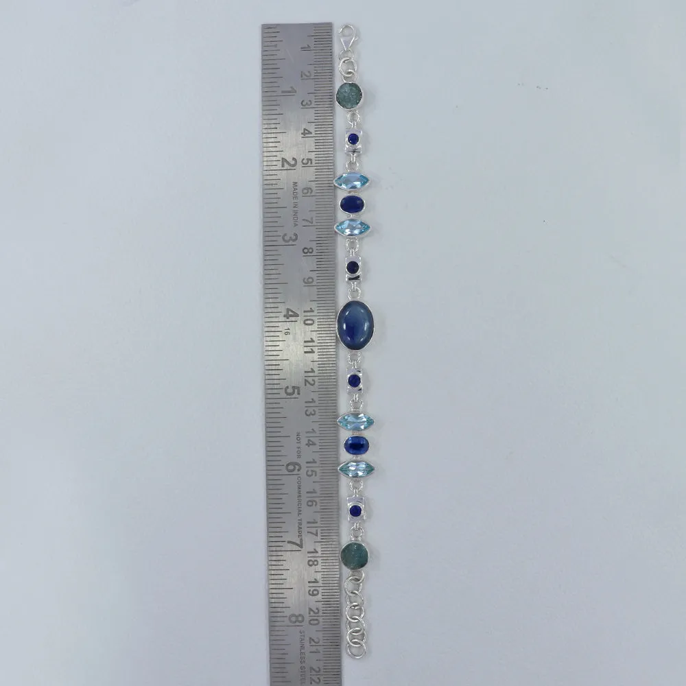 Natural Kyanite Gemstone Bracelet