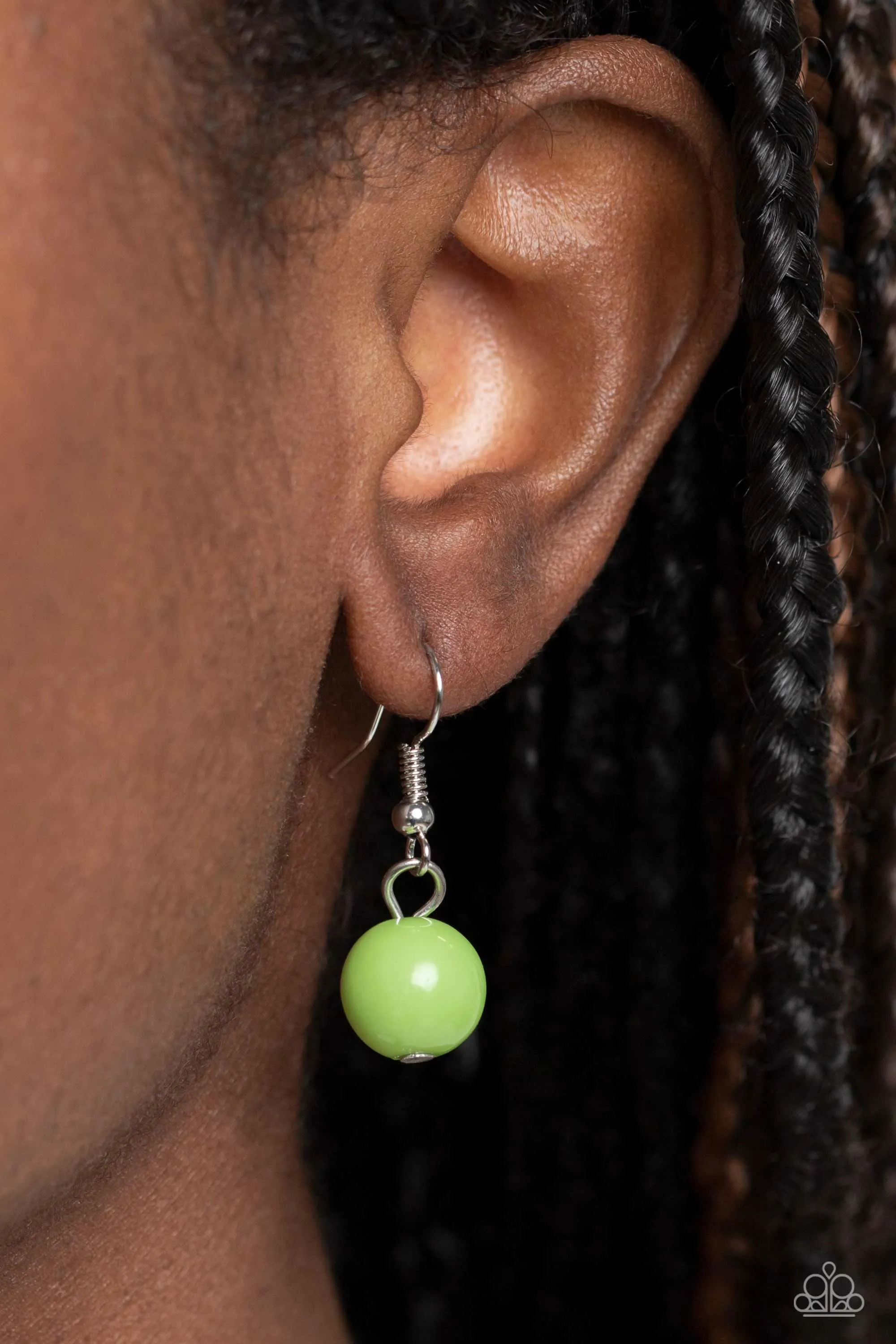 Necklaces No Laughing SPLATTER - Green N2026