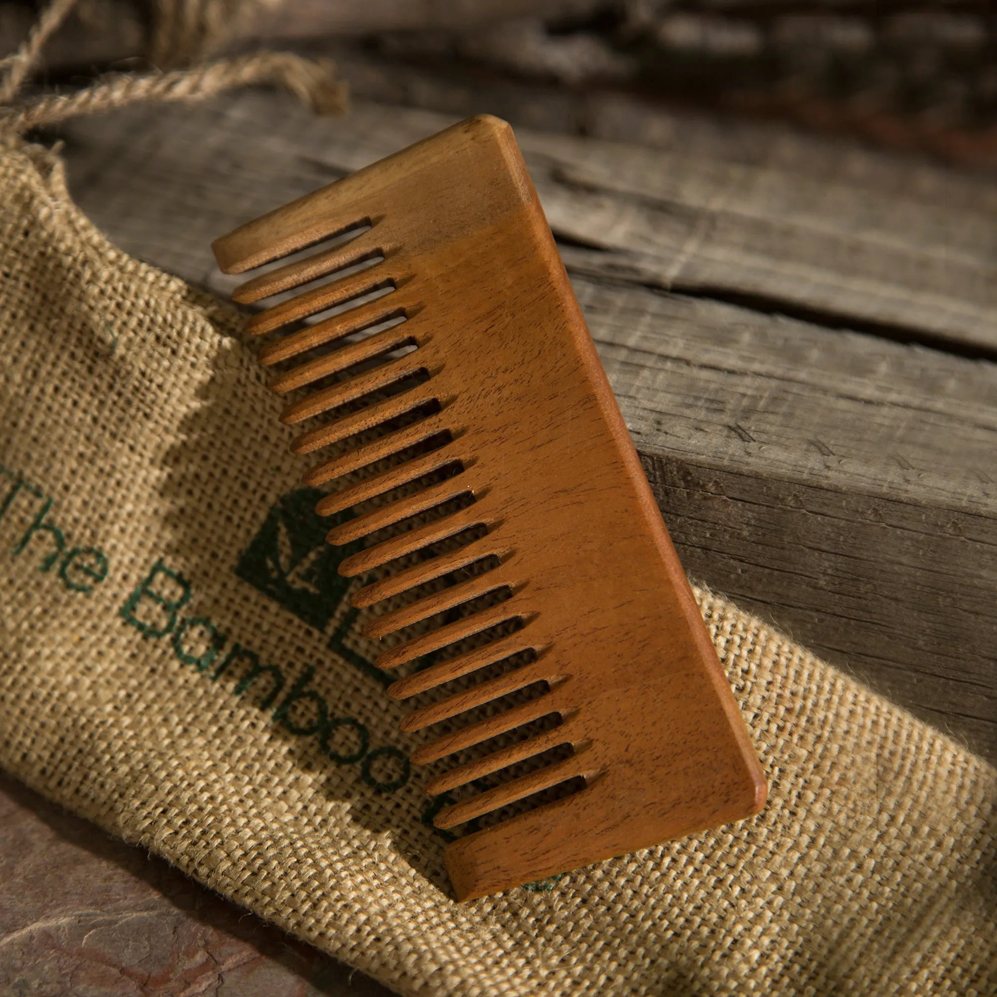 Neem Wood Comb | Detangling & Shampoo Comb