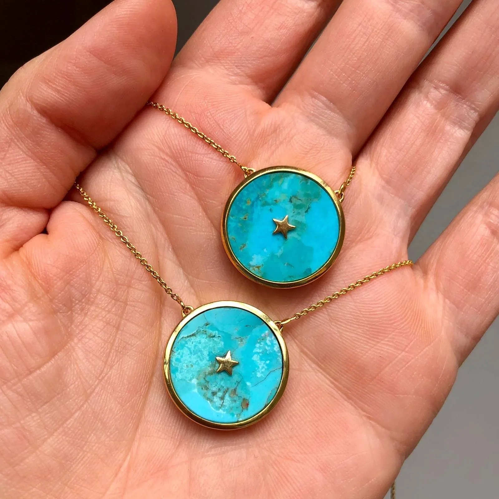 Night Sky Turquoise Necklace