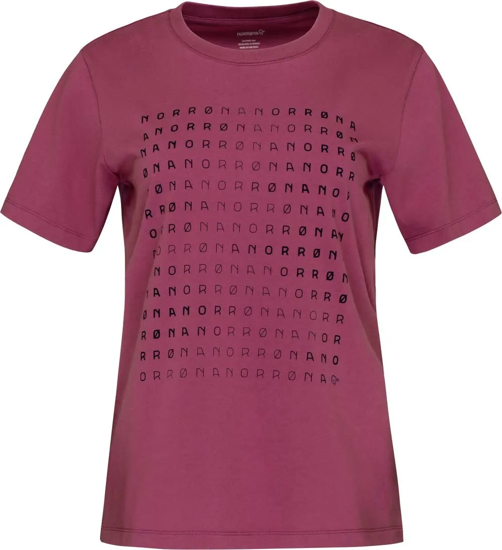 Norrøna Women&#x27;s /29 Cotton Matrix T-Shirt  Violet Quartz | Buy Norrøna Women&#x27;s /29 Cotton Matrix T-Shirt  Violet Quartz here | Outnorth