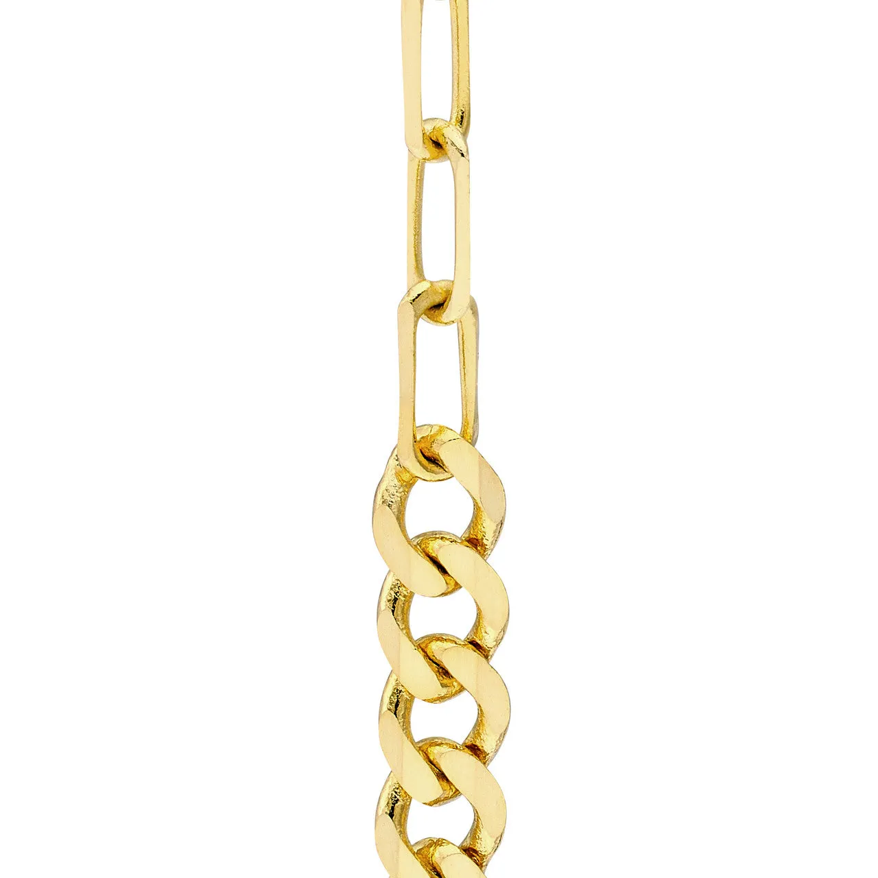 Paper Clip   Curb Drop Earrings