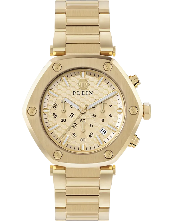 Philipp Plein - Hexagon Quartz Chronograph 42mm Watch - PWZBA0523 - 788121