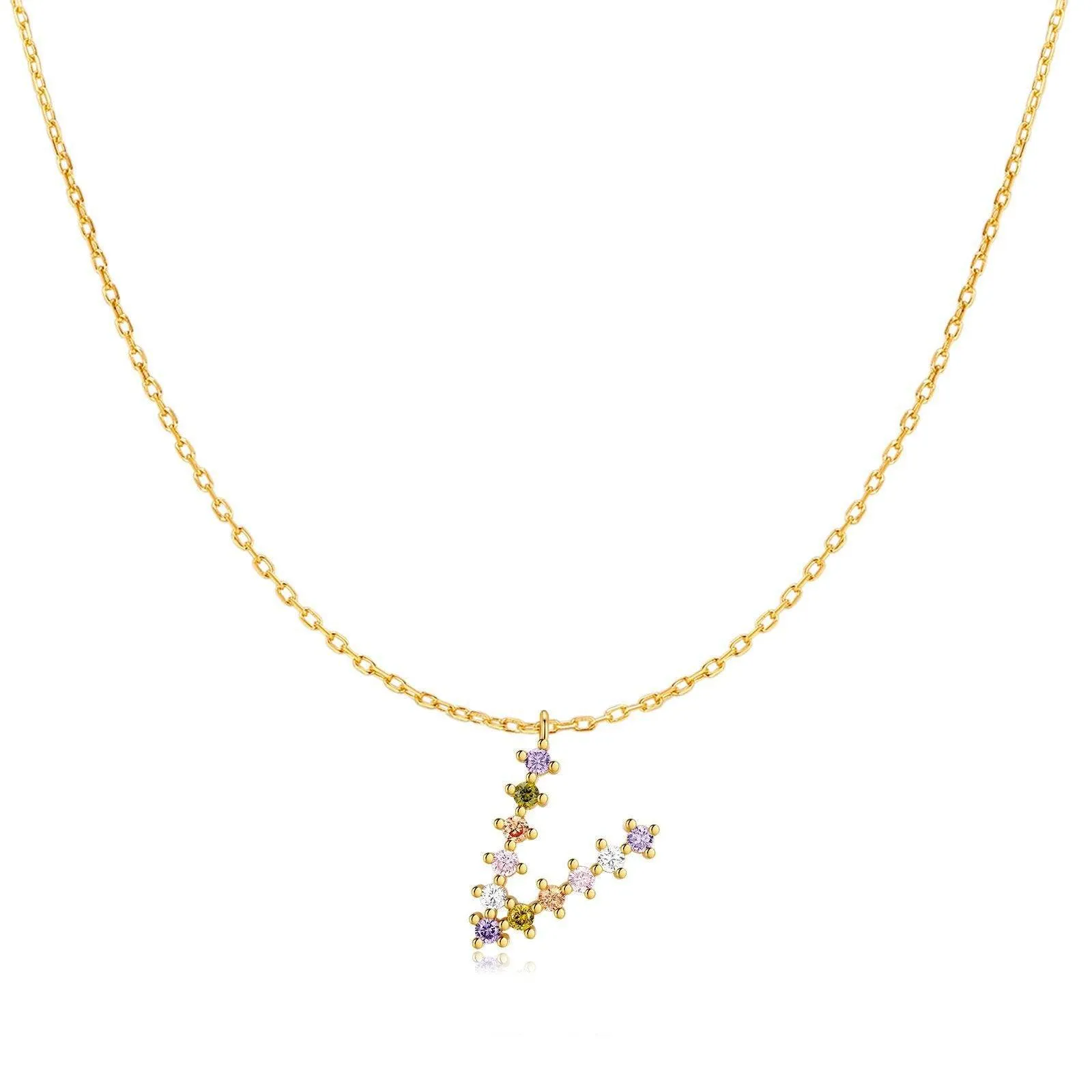 "Nuanced Letters" Necklace