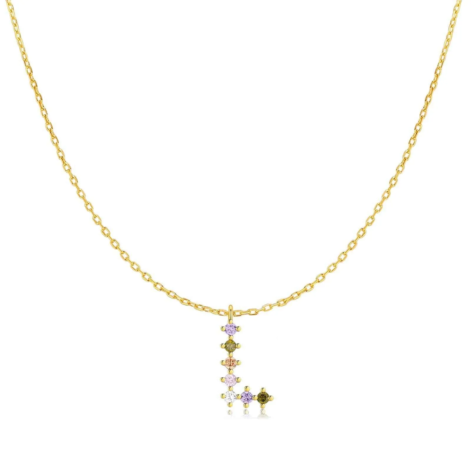 "Nuanced Letters" Necklace