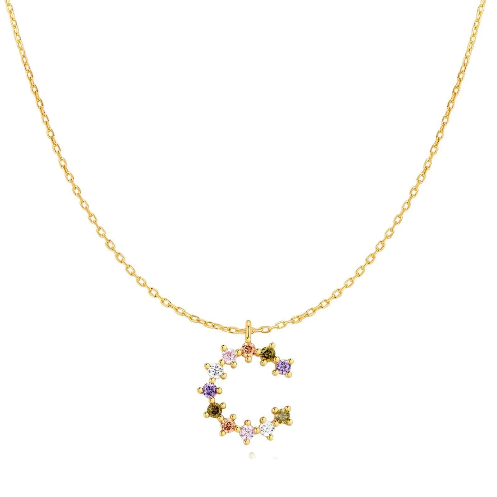 "Nuanced Letters" Necklace