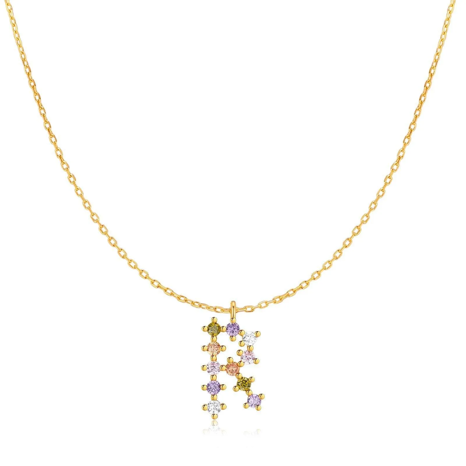 "Nuanced Letters" Necklace