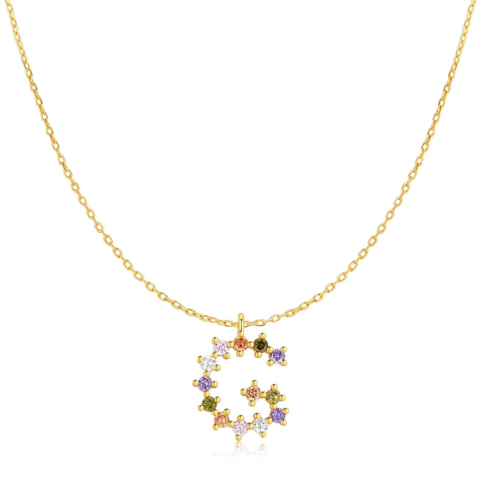 "Nuanced Letters" Necklace