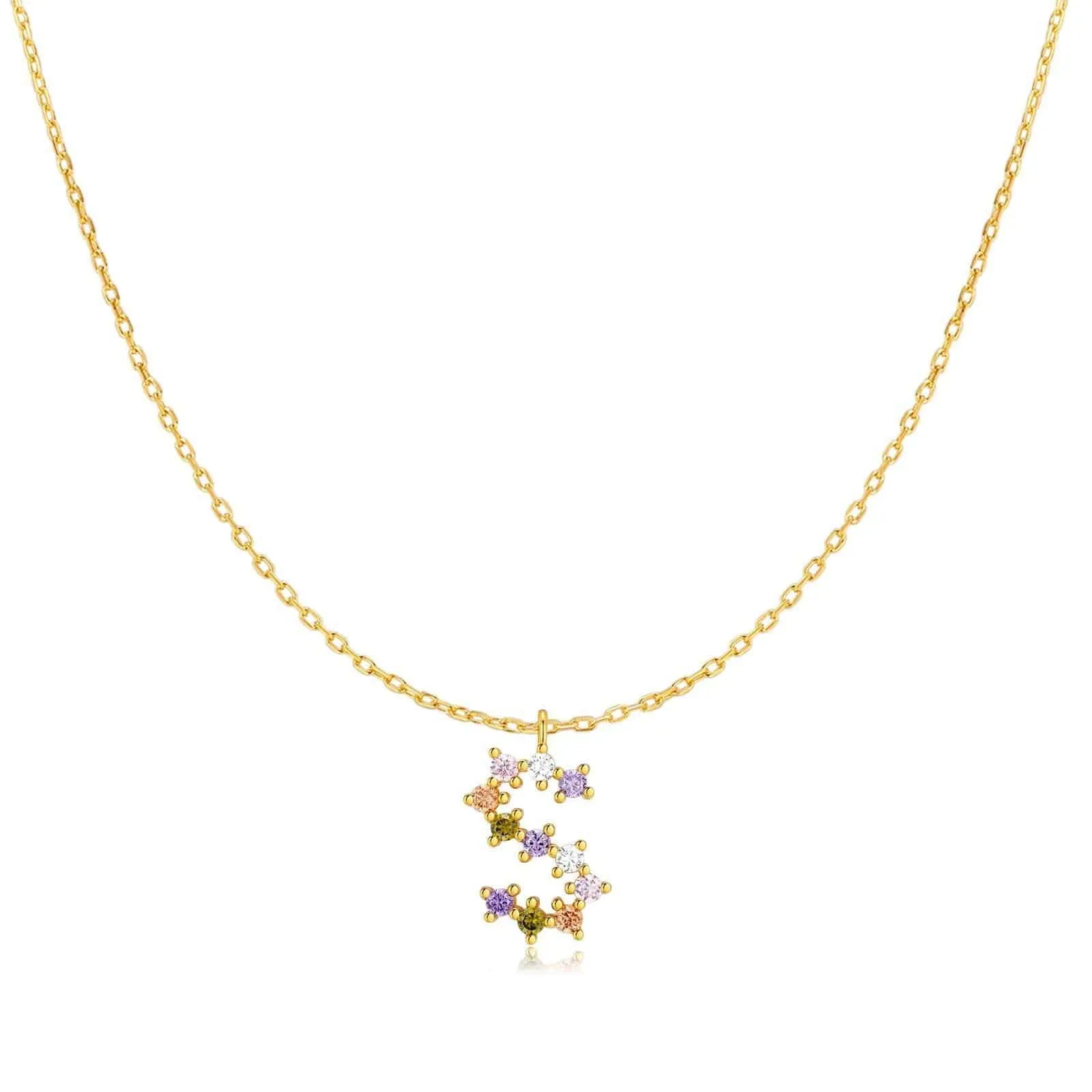 "Nuanced Letters" Necklace