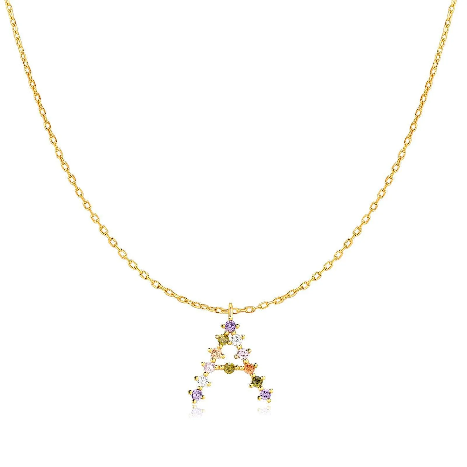 "Nuanced Letters" Necklace