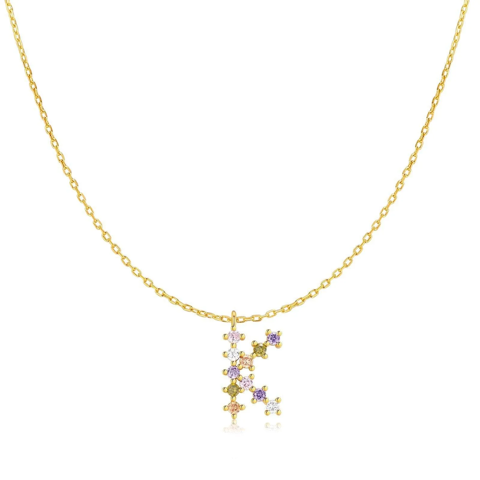 "Nuanced Letters" Necklace