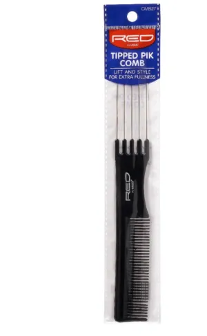 RED Tipped PIK Comb #HM63 RED Tipped PIK Comb #HM63