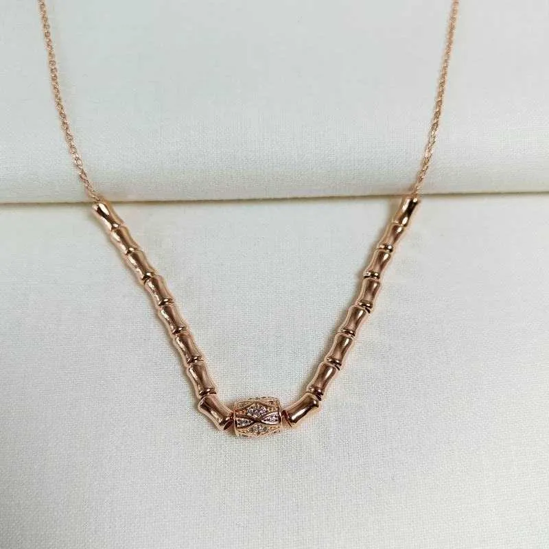 Rose Gold Bead Necklace