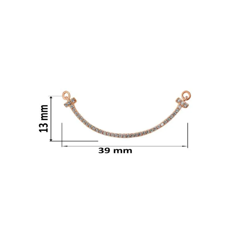 Rose Gold Diva's Necklace