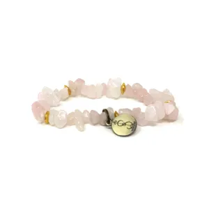 Rose Quartz Crystal Bracelet