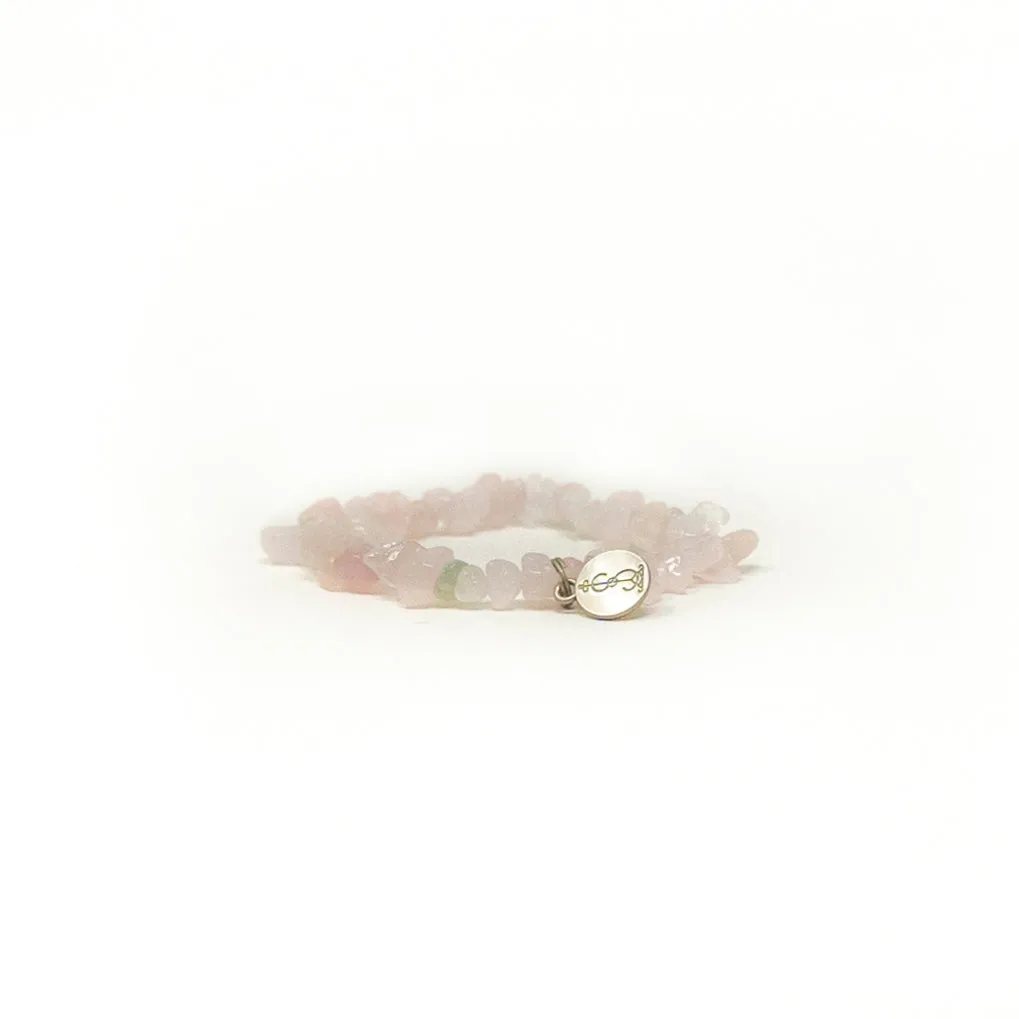 Rose Quartz Crystal Bracelet