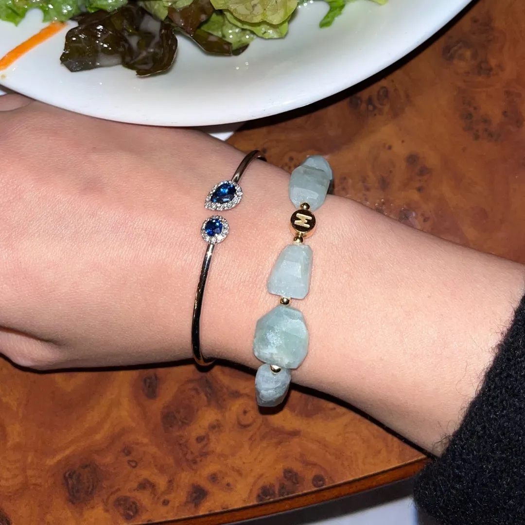 Sage Aquamarine Belonging Bracelet