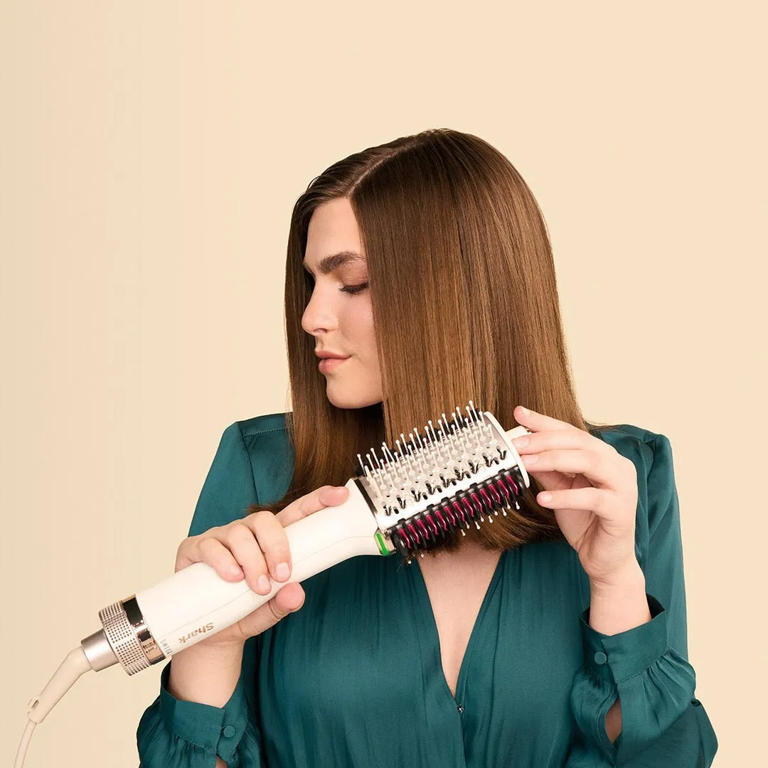 Shark SmoothStyle Heated Comb & Blow Dryer Brush Silver