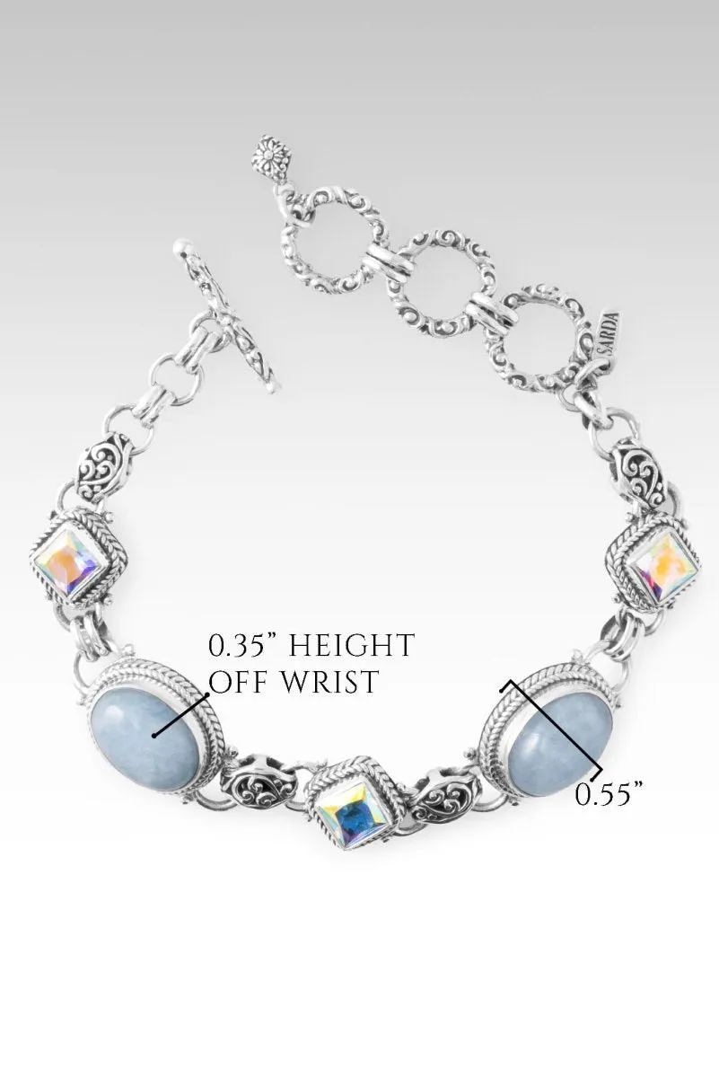 Song of Angels Bracelet™ in Aquamarine