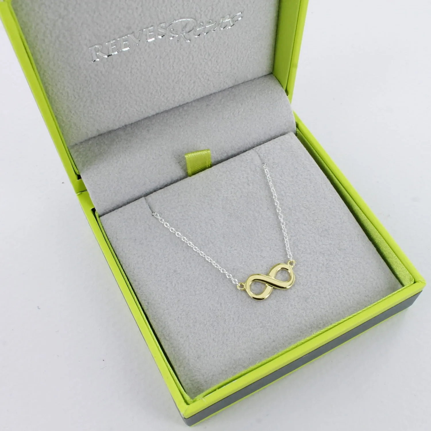 Sterling Silver Infinity Necklace