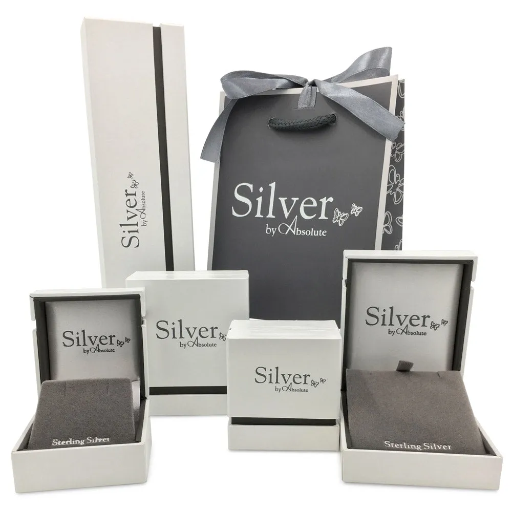 Sunshine Sterling Silver Cubic Zirconia Pendant