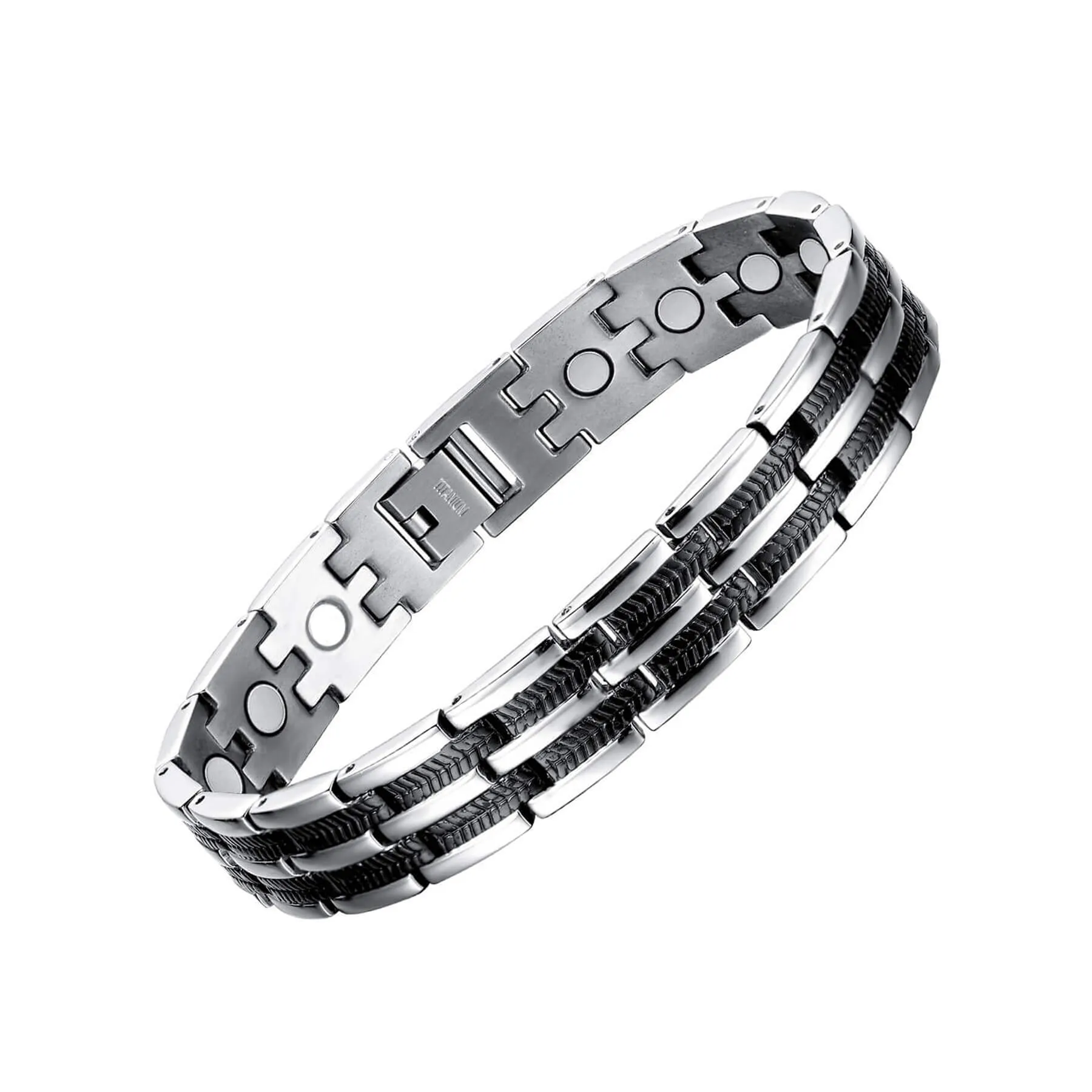 Titanium Magnetic Bracelets 4 Variants