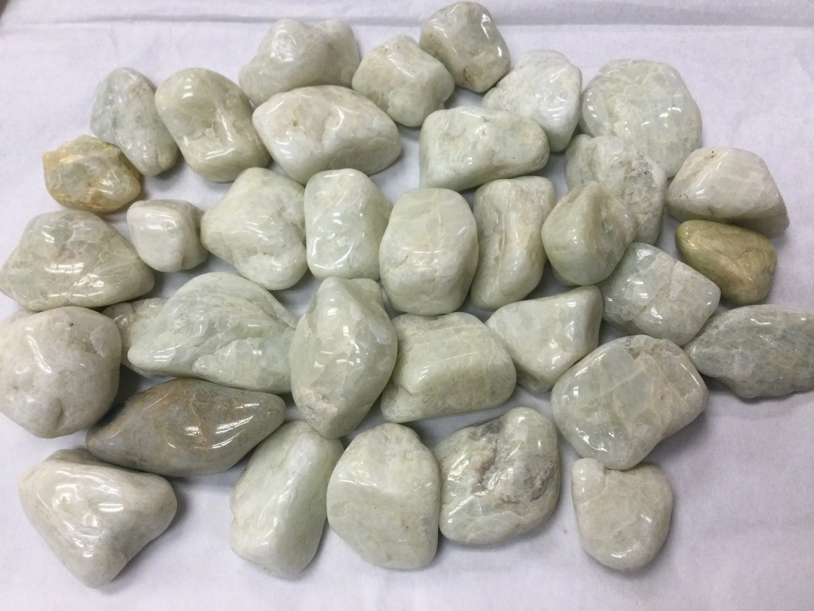 Tumbled Aquamarine