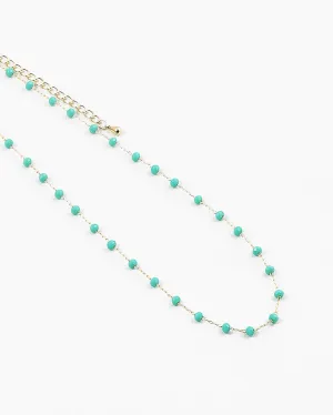 Turquoise Bead Choker Turquoise Bead Choker